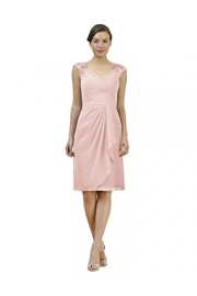 Alicepub Lace Bridesmaid Dress Short Cocktail Party Evening Gowns for Women - Moj look - $49.99  ~ 317,57kn