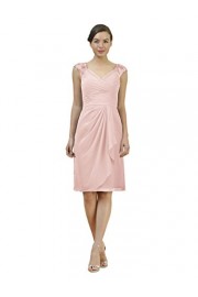 Alicepub Lace Bridesmaid Dress Short Cocktail Party Evening Gowns for Women - Il mio sguardo - $49.99  ~ 42.94€