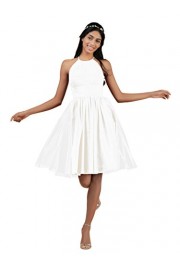 Alicepub Short Tulle Bridesmaid Dress for Wedding Evening Cocktail Party Dress - Mój wygląd - $59.99  ~ 51.52€