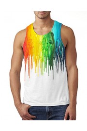 Alistyle Mens Summer Sleeveless 3D Print Tank Tops Casual Workout Graphic Holiday Vest Shirts - Moj look - $29.99  ~ 25.76€