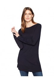 Amazon Brand - Lark & Ro Women's Boatneck Tunic Sweater - Myファッションスナップ - $20.47  ~ ¥2,304