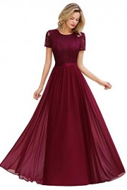 BABYONLINE D.R.E.S.S. Romantic Flowing Lace Chiffon Gowns and Evening Dresses - My look - $48.99 