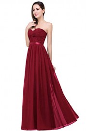 BABYONLINE D.R.E.S.S. Sweetheart A-Line Belted Waist A-line Evening Prom Dresses - My look - $36.99 
