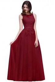 Babyonlinedress Women 2018 Long Lace Prom Homecoming Dress - Mi look - $52.99  ~ 45.51€