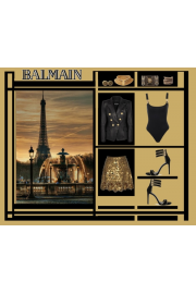 Balmain Gold - My look - 