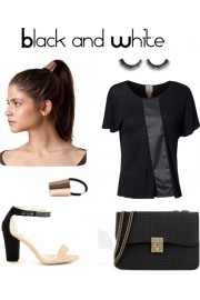 Black and white - My look - 