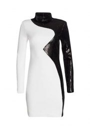 Black and white cocktail dress - My look - 