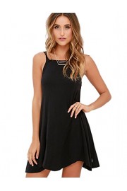 Blooming Jelly Women's Sleeveless Halter Slim Fit Mini Casual Dress - Moj look - $10.99  ~ 9.44€