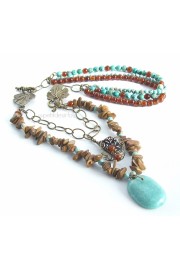 Boho necklace - Мои фотографии - 