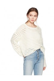 Cable Stitch Women's Crochet Stitch Pullover - Myファッションスナップ - $49.50  ~ ¥5,571