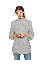 Cable Stitch Women's Mock Neck Pullover Sweater - My时装实拍 - $59.50  ~ ¥398.67