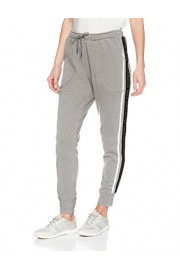 Calvin Klein Jeans Women's Jogger Pant Logo Side Tape, Mica Heather, S - My时装实拍 - $69.00  ~ ¥462.32