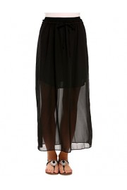 Chigant Women Chiffon Long Skirt With Drawstring Floral Pirnt Maxi Skirts - Moj look - $15.56  ~ 98,85kn