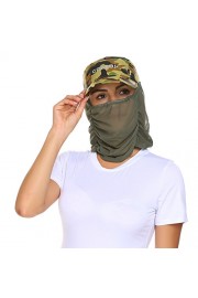 Chigant Women's Quick Dry Folding Hats Removable Neck Face Cover Flap Sun Hat - Moj look - $11.99  ~ 10.30€