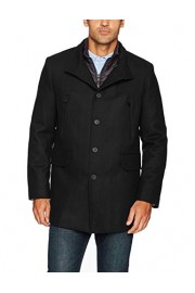 Cole Haan Men's Pressed Melton 3-in-1 Topper Jacket with Removable Bib - Moj look - $135.57  ~ 116.44€