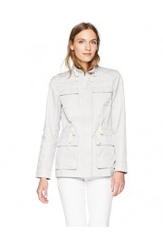 Cole Haan Women's Safari Jacket With Stand Collar - O meu olhar - $46.36  ~ 39.82€