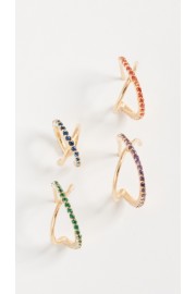 Crisscross Earring Set - My look - $210.00  ~ £159.60