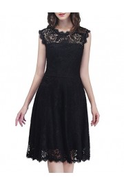 DRESSTELLS Women's Elegant Open Back Lace Cocktail Dress for Special Occasions - Mój wygląd - $69.99  ~ 60.11€