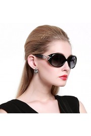 DUCO Shades Classic Oversized Polarized Sunglasses for Women 100% UV Protection 1220 - Myファッションスナップ - $48.00  ~ ¥5,402