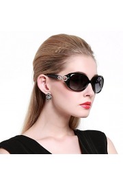 DUCO Shades Classic Oversized Polarized Sunglasses for Women 100% UV Protection 1220 - Mein aussehen - $48.00  ~ 41.23€