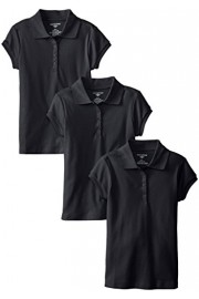 Dockers Big Girls' Plus-Size Uniform 3 Pack Short Sleeve Polo Bundle - My look - $43.67 