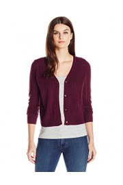 Dockers Women's Cable Cardigan Sweater - Myファッションスナップ - $42.00  ~ ¥4,727