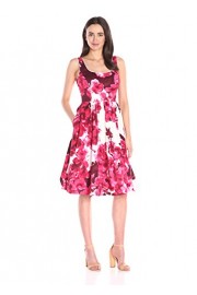 Donna Morgan Women's Sleeveless Cotton Sateen Midi Dress - My时装实拍 - $142.54  ~ ¥955.07