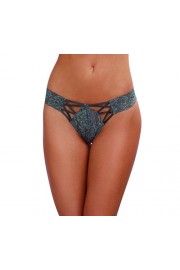 Dreamgirl Women's Lace Panty with Front Criss-Cross Detail - Moj look - $7.50  ~ 47,64kn