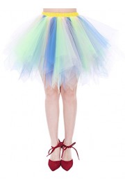 Dressystar Vintage 1950s Short Tulle Petticoat Ballet Bubble Tutu 30 Colors - Myファッションスナップ - $16.99  ~ ¥1,912