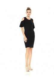 Ella Moon Women's Sibyl Cold Shoulder Ribbed Dress - Moj look - $19.47  ~ 16.72€
