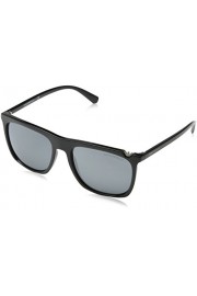 Emporio Armani EA4095 50176G Black EA4095 Square Sunglasses Lens Category 3 Len - My look - $70.26 