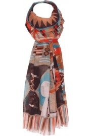 Ethnic Print Woven Scarf - My look - $13.99 