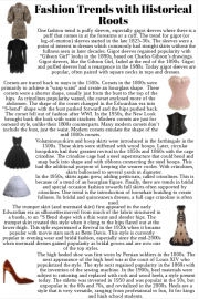 Fashion History Storyboard Fashion merch - Mi look - 