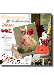 Floramoon Champagne & Roses - Moj look - 