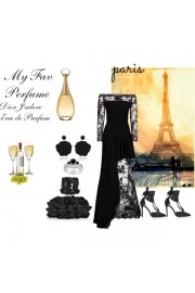 GLAM DRESS-MY PARIS CREATION - Moj look - 