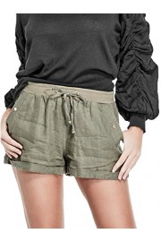 G by GUESS Women's Klarice Linen Shorts - O meu olhar - $39.99  ~ 34.35€