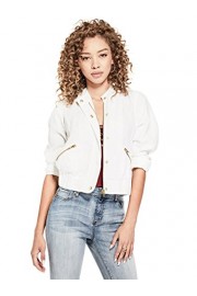 G by GUESS Women's Roxanne Linen Jacket - O meu olhar - $49.99  ~ 42.94€