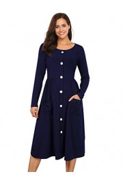 GloryStar Wrap V Neck Casual A Line Work Business Dress for Women - My look - $14.99 
