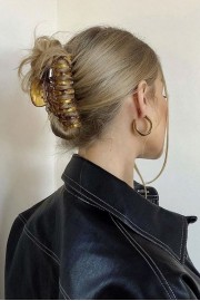 Hair claw pinterest - Moj look - 