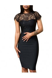 Hego Women's Lace Bandage Club Night Party Work Dresses Bodycon H5408 - My look - $129.00 
