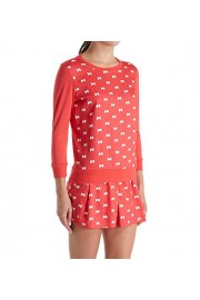 Kate Spade New York Womens Sateen & Modal Jersey Skort Pajama Set - Myファッションスナップ - $69.99  ~ ¥7,877