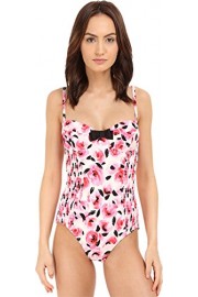 Kate Spade New York Womens Spring 17 Smocked Underwire Maillot - My look - $99.95  ~ £75.96