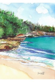 Kauai Seascape 5x7 Art Print - Мои фотографии - $13.00  ~ 11.17€