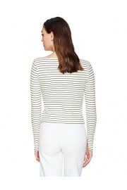 LAmade Women's Long Sleeve Boatneck Ribbed Top - Il mio sguardo - $54.51  ~ 46.82€