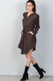 Ladies Long Sleeve Button Front Casual D - Moj look - $21.50  ~ 136,58kn