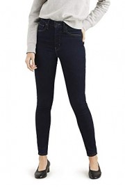 Levi's Mile High Super Skinny Jeans Celestial Rinse - Mój wygląd - $98.00  ~ 84.17€