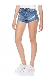 Lily Parker Women's Embroidered Hot Pants Denim Shorts Jeans - Mein aussehen - $19.99  ~ 17.17€