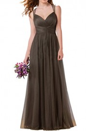 MILANO BRIDE Inexpensive Bridesmaid Dress Pageant Gown Sweetheart Floor-Length - Moj look - $125.69  ~ 107.95€
