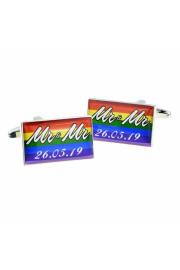 MR & MR RAINBOW CUFFLINKS - Moj look - £24.99  ~ 28.24€