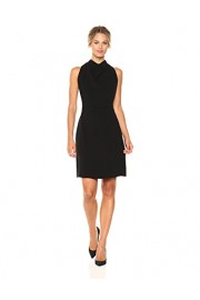 Maggy London Women's 30's Crepe Sleeveless Cocktail Dress with Back Detail - Mój wygląd - $77.27  ~ 66.37€